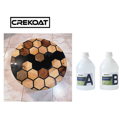 Crystal Clear Liquid Glass Epoxy-Harz für Fluss-Tabellen-Casting