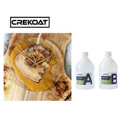 Werfendes Fluss-Tabellen-Epoxidharz Kit Art Clear Epoxy Resin MSDS