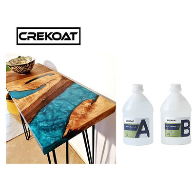 Hochglanz-Crystal Clear Epoxy Resin Kit-Casting und -beschichtung