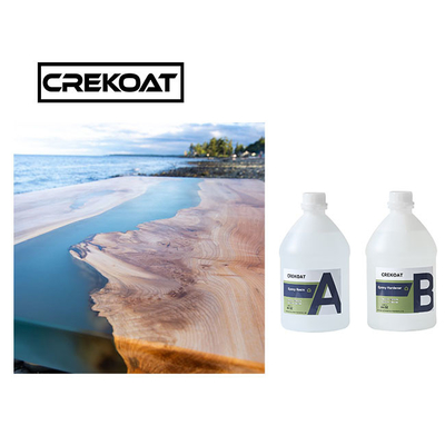 Hochglanz-Crystal Clear Epoxy Resin Kit-Casting und -beschichtung