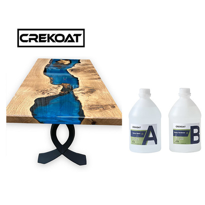 UV-Beständigkeits-Crystal Clear Epoxy Resin For-Fluss verlegt Schmuck-Casting