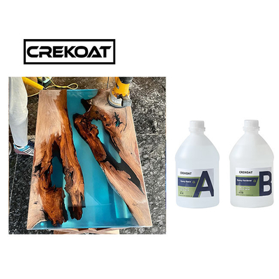 1,5 Gallone Kit Epoxy Casting Resin Voc freier Crystal Clear Epoxy