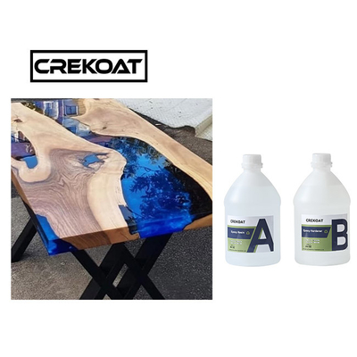 Werfend gießen ultra klare tiefe Epoxidharz-Fluss-Tabelle Art Easy Mixing