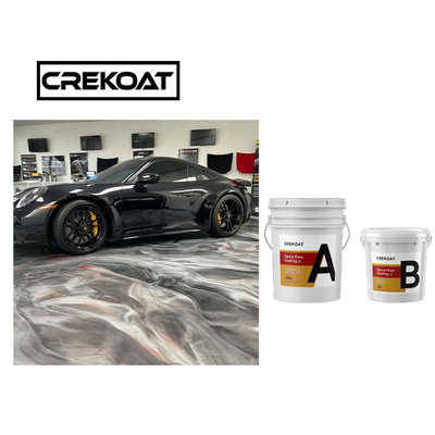 Crystal Clear Concrete Metallic Epoxy-Boden-Beschichtungs-Kratzer beständig