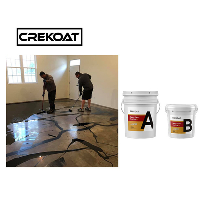 Crystal Clear Concrete Metallic Epoxy-Boden-Beschichtungs-Kratzer beständig