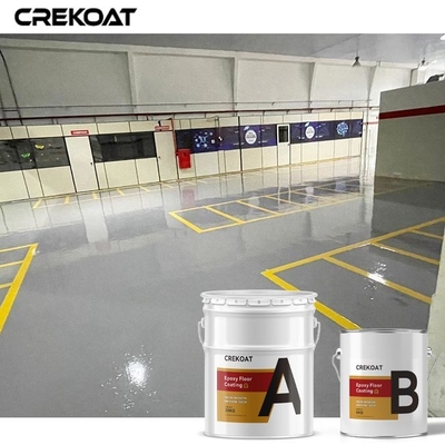 Geruchloser industrieller Epoxidboden-Beschichtungs-Selbst, der konkrete Boden-Farbe für Gabelstapler-Verkehr planiert