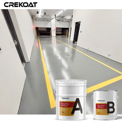 Statischer glatter konkreter Boden-Farben-Epoxidharz-Antibodenbelag haltbar