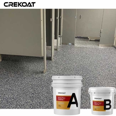 Garagen-Terrassen-dekorative Epoxidharz-Boden-Beschichtung mit multi Farbflocken