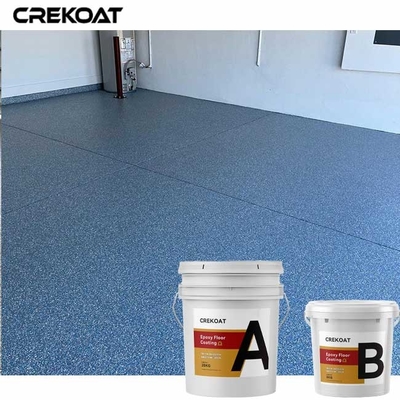 Garagen-Terrassen-dekorative Epoxidharz-Boden-Beschichtung mit multi Farbflocken