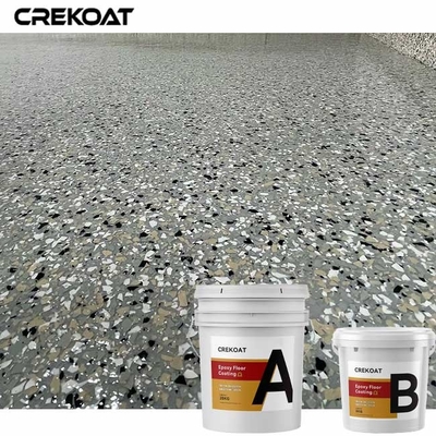 Antibeleg-Flocken-beschichtender Garagen-Epoxidharz-Epoxidbodenbelag mit Flocken