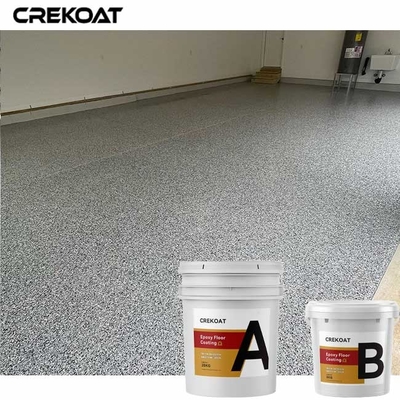 Antibeleg-Flocken-beschichtender Garagen-Epoxidharz-Epoxidbodenbelag mit Flocken
