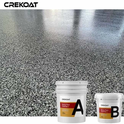 Geruchlose Wasser-beständige Epoxid- Flocke, die dekorativen Farb-Chips For Paint Garage Or-Fahrstraßen-Boden beschichtet