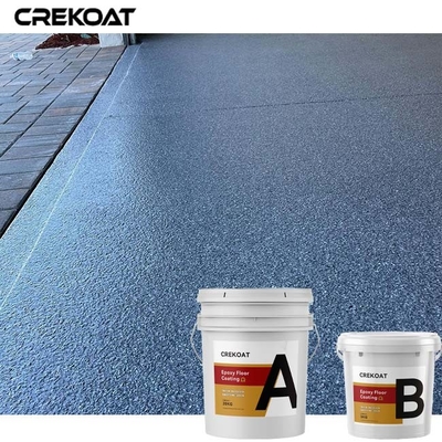 100% fester Polyaspartic Flocken-Epoxidharz-Boden-Beschichtung Terrazzo-glatte Oberfläche