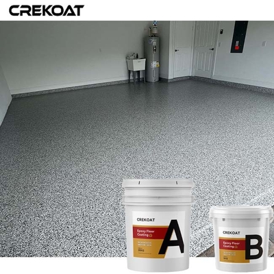Polymer-Epoxidharz-Boden-Beschichtung mit dekoratives Vinyl farbigen Flocken