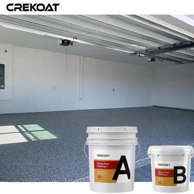 Bunter Flocken-Epoxidharz-Boden-Beschichtungs-Marmor-Granit-Auftritt für Garage
