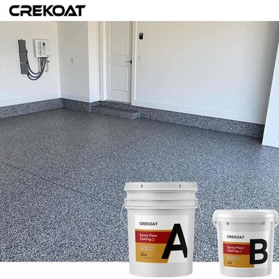 Bunter Flocken-Epoxidharz-Boden-Beschichtungs-Marmor-Granit-Auftritt für Garage