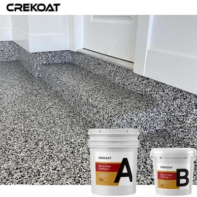 Farbe blättert Epoxidharz-Boden-Beschichtung für Garagen-Keller-Beton ab