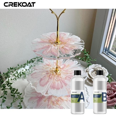 Ultra glänzende UV Stabile klare Epoxidharz schafft glattes Glas wie Finish