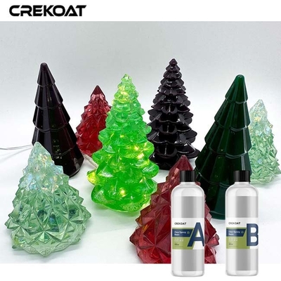 Hochglänzendes klares Acryl-Epoxy mit minimalem Luftblasen- und Schimmelwiderstand