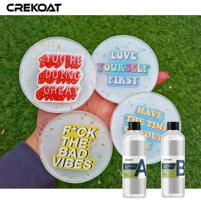 Große Ausgießungen Stärkste klare flüssige Epoxy für DIY Harz Schmuck Kits