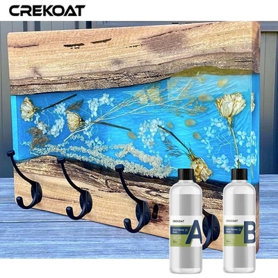 Crystal Clear Epoxy Resin Topcoat-schnelles Hochviskositätsc$kurieren für Handwerk