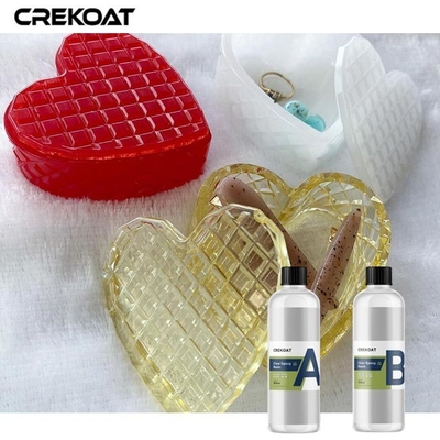 Crystal Clear Epoxy Resin For werfendes beschichtendes gelb färbendes ANTIBPA frei