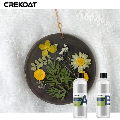 Crystal Clear Epoxy Resin For werfendes beschichtendes gelb färbendes ANTIBPA frei