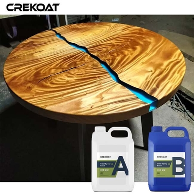 Tiefe Ausgießung Hardest Clear Epoxidharz Anreicherung Holzbearbeitung Projekte
