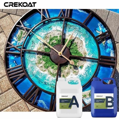 Ultra-Clear High Gloss Liquid Casting Resin außergewöhnlich für Geode-inspirierte Kunst