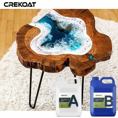 Öko-freundliche klare Epoxydopfdeckung für Arbeitsplatten Flusstische Kunst