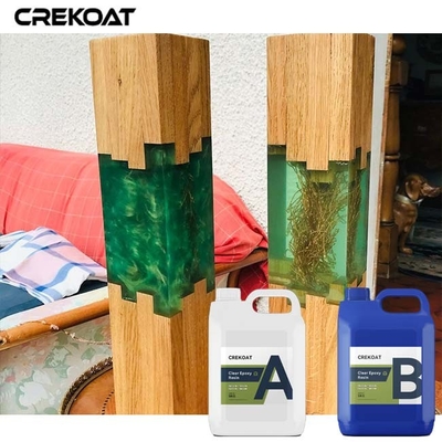 Selbstnivellierendes klares Epoxidklebstoff für Holztische