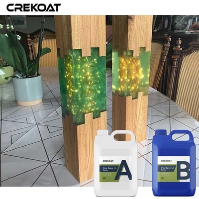 Selbstnivellierendes klares Epoxidklebstoff für Holztische