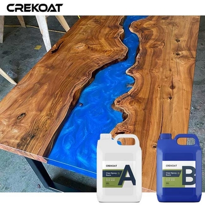 2:1 Verhältnis gießen tief Epoxidharz-klare geworfene Fluss-Tabellen und Holz