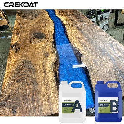 Kristallklare Oberfläche mit Epoxydaschutz