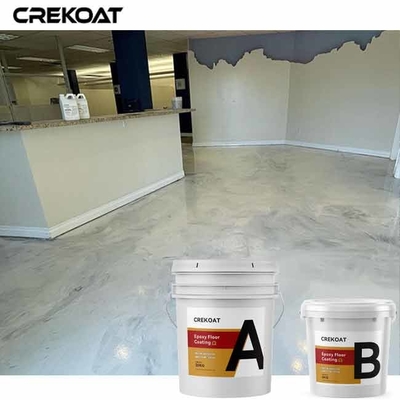 100% fester metallischer Epoxidgaragen-Boden-beschichtender Marmorblick-nicht Beleg