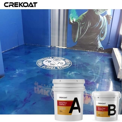 Neue konkrete metallische Epoxidboden-Beschichtung für Küchen-Schlafzimmer-Badezimmer