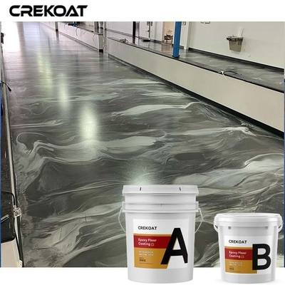 Gray Metallic Epoxy Floor Coating für Keramikziegel
