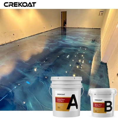 widerstehen metallische Epoxidboden-Beschichtung des Effekt-3D Fleck-Chemikalien und Abnutzung