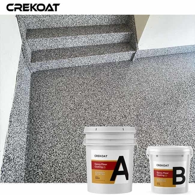 Schnelle Recoating elegante Oberfläche Vinyl-Chip Epoxy Flooring High Glosss