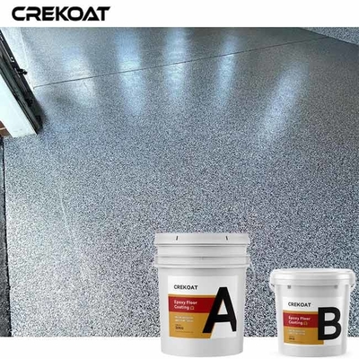 Schnelle Recoating elegante Oberfläche Vinyl-Chip Epoxy Flooring High Glosss