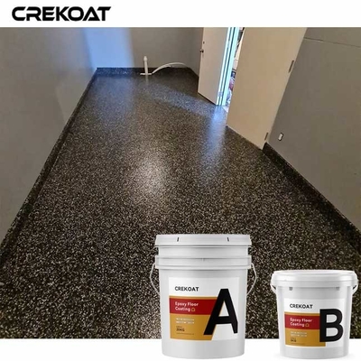 Gewerbegebiete malen Chip Epoxy Floor Coating With, der dekorative Flocken mischt