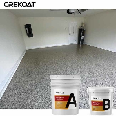 Langlebiger Epoxidflocken-Boden-beschichtende Farbe mit Grey Color Chips