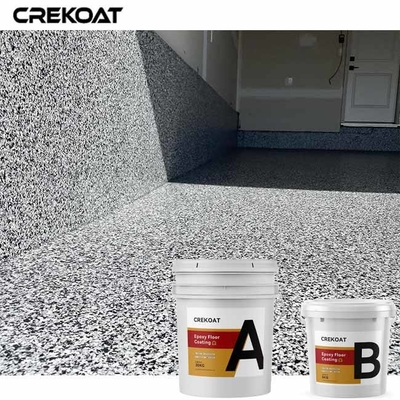 Langlebiger Epoxidflocken-Boden-beschichtende Farbe mit Grey Color Chips