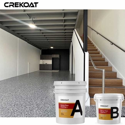 Dekorative Flakes Epoxigelöfter Oberdeckel für gewerbliche Räume