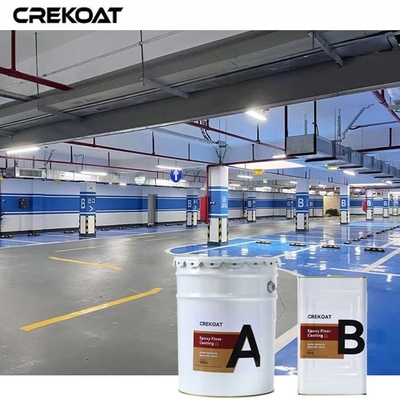 Betonoberfläche Industrie-Epoxidbodenbeschichtung für Parkhäuser und Flughäfen
