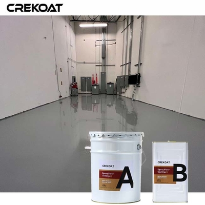 Selbstnivellierende industrielle klare Epoxidbodenbeschichtung mit dekorativen Vinylflocken