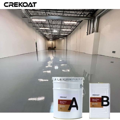 Selbstnivellierende industrielle klare Epoxidbodenbeschichtung mit dekorativen Vinylflocken