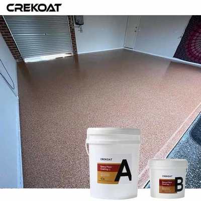 Einzigartiges Erscheinungsbild Epoxy-Flachbodenbeschichtung resistent gegen Gelbfärbung und Verfärbung