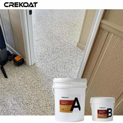 Texturisierte Oberfläche Epoxy Flake Bodenbeschichtung umfangreiche Farbe und Design Anpassung