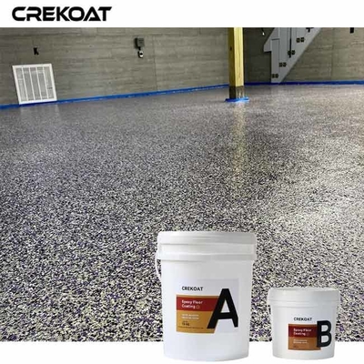 Mehrschichtliche Epoxy-Flachbodenbeschichtung mit UV-Stabilität für Innen- und Außenräume